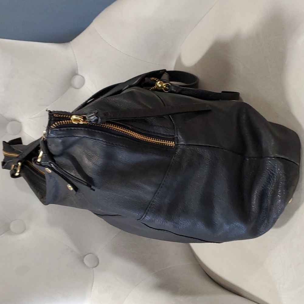 Kooba black leather shoulder bag - Picture 4 of 17